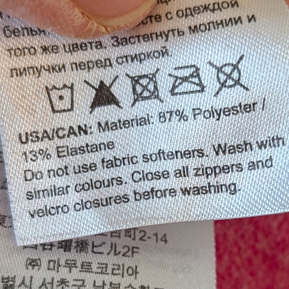 Mammut Women's Pink Red Nair ML Full Zip Athletic Jacket XS Hiking Outdoor - Picture 7 of 7